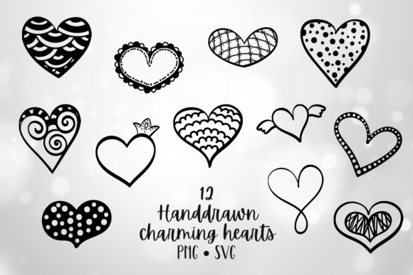 Handdrawn Charming Hearts: A Designerβs Review
