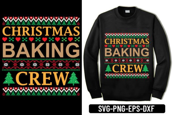Review: Ugly Sweater Christmas Baking Crew Design