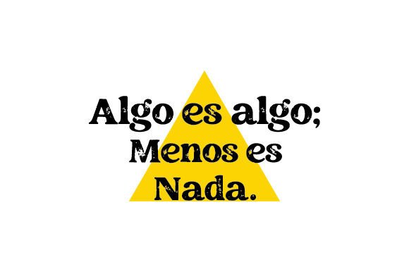 Reviewing Algo Es Algo Menos Es Nada for Embroidery
