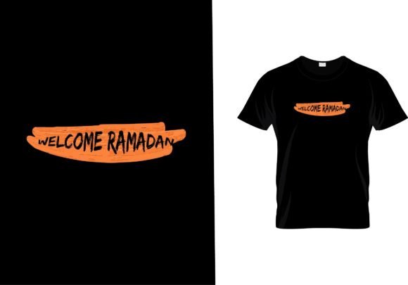 Reviewing the Welcome Ramadan T-Shirt Design for Embroidery